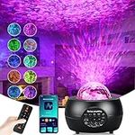 Star Projector, Galaxy Projector with Remote Control and Bluetooth APP Music Control, Night Light Projector with Built-in Music Player and Timer Function, for Children's Gifts, Bedroom Home Decoration