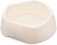 Beco Bamboo Food and Water Non-slip Dog Bowl Natural Large