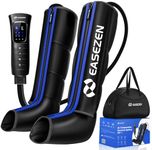 Leg Compression Massager for Circulation and Pain Relief, Leg Recovery Compression System for Fast Recovery of Foot, Calf and Thigh, Relieve Edema, Reduce Muscle Fatigue, Gifts for Women Men