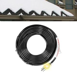 HEATIT JHSF1 Self Regulating Pre-Assembled Heating Cable 50-feet 120V Roof deicing and Pipe freeze Protection