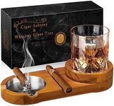 Monsiter Cigar Ashtrays, Whiskey Gl