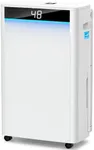 KeepGlad 80 Pints Energy Star Dehumidifier, 5,000 Sq.Ft for Whole Home & Basement, Compressor Dehumidifier with Drain Hose, Advanced Humidity & Moisture Control, Smart Auto Comfort Mode, Quiet
