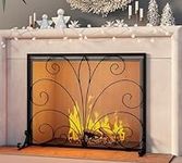 Fire Beauty Fireplace Screen,Handcr