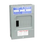 Square D by Schneider Electric HOM612L100SCP Homeline 100 Amp 6-Space 12-Circuit Indoor Surface Mount Main Lugs Load Center with Cover