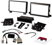 SCOSCHE FD0514DDCS Double DIN Premium Installation Solution and Interface Compatible with 2005-14 Ford, Lincoln or Mercury Vehicles