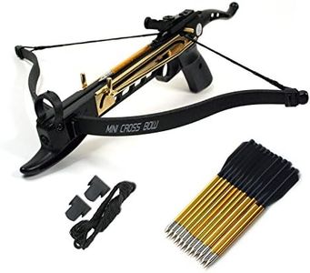 Cobra System Self Cocking Pistol Tactical Crossbow, 80-Pound with 39 arrows, 2 Strings