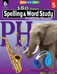 180 Days: Reading, Vocabulary/Language for 5th Grade Practice Workbook for Classroom and Home, Cool and Fun Practice Created by Teachers