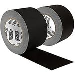 Lockport Black Gaffer Tape 2 Pack – 30 Yds x 3 Inches – Waterproof, No Residue, Non-Reflective, Easy Tear, Matte Gaffer Stage Tape – Gaff Black Tape for Photography, Filming Backdrop, Production