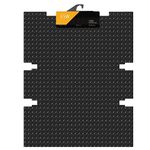 FSW - Tailored Mats - Fits LANDROVER DEFENDER 90 1983-2016 Rear Mat With Seat Cut Outs - Heavy Duty Rubber - Non Slip Car Boot Mat, EXTRA Heavy Duty 5mm - Waterproof, Hard Wearing, Anti Slip Boot Mat