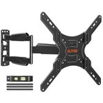 ELIVED UL Listed TV Wall Mount for Most 26-60 Inch TVs, Swivel and Tilt Full Motion TV Mount with Single Stud Perfect Center Design, Wall Mount TV Bracket Max VESA 400x400mm, Holds up to 88 lbs.