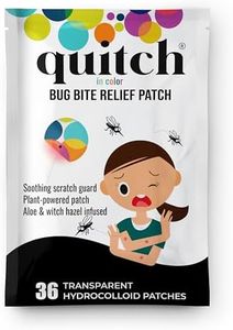 Quitch Mosquito Bite Itch Relief Patch, After Bite Insect Bite Treatment, Anti Itch Cream Alternative, Insect Bite Relief, Cruise, Travel and Camping Essential for Kids