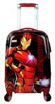 HUMTY DUMTY Polycarbonate 45 cms Hard Luggage- Kids' Luggage(2065_Red & Black)