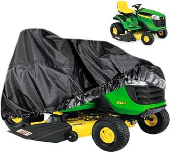 Sunluway LP93917 Riding Lawn Mower Cover For John Deere 100-X300 Series Tractors, 330D Oxford Fabric Rain Protector from Dust Dirt Snow Rain Sun Rays, Supply All Weather Outdoor Protection