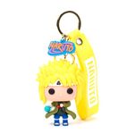 Daiyamondo Premium World Famous Action Super hero Anime Character Silicone 3D Rubber Keychain Suitable For Bag Charms, Car Key rings, Bike Keychain, Gifting (Broad Yellow Kaka)