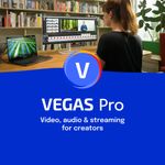 VEGAS Pro 20 - Video, audio & streaming for creators | video editing software | video cutting software | Video Editor | Windows 10/11 PC | 1 license