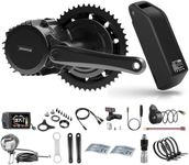 BAFANG 1000W Mid Drive Kit 52V BBSHD 68MM Ebike Conversion Motor Kit, Electric Bike M615 EKD01 Bluetooth Multi-Language Display with 52V 20Ah Yingwu Battery