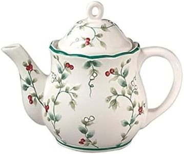 Pfaltzgraff Winterberry Sculpted 4-Cup Teapot