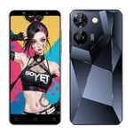 JtQtJ C20Pro Smartphone of the Day Offer, Cheap 3G Mobile Phones with 5.0" HD Display, Dual SIM, Dual Cameras, 16GB ROM, Wifi,GPS,Face ID (C20Pro(5.0'')-Black)