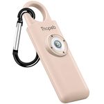 The Original Personal Safety Alarm for Women by Women - Loud Siren, Strobe SOS LED Light, Be Safe with Personal Alarm- (Rose Gold)