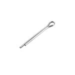 uxcell Split Cotter Pin - 1mm x 10mm 304 Stainless Steel 2-Prongs Silver Tone Fastener Clip Key 30Pcs