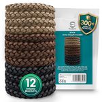 SC Products Mosquito Repellent Bracelet (12-Pack) | DEET Free Insect Midge Bug & Mosquito Bands for Adults & Kids | Waterproof Insect Repellent Bracelet 12pc with 300 Hours /12 Days of Protection
