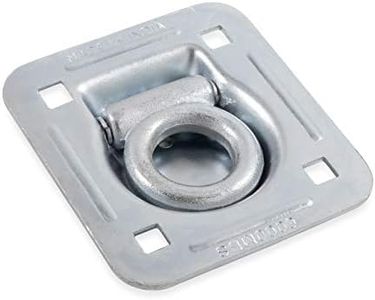 Camco Black Boar Recessed Trailer Floor Anchor | A Convenient Anchor Point for Securing Ropes, Bungee Cords & Straps on Trailers | Features a 2,000 lb. Safe Working Load | Easy to Install (66130)