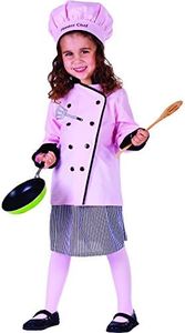Dress Up America Disfraz de Linda pequeña niña Cocinero