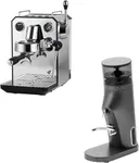 Gemilai G3006 Espresso Machine & Electric Coffee GrinderBundle for Cappuccino, Latte