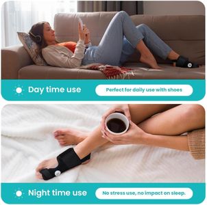 Promifun Bunion Corrector Adjustable Splint Brace – Pain Relief Toe Support, Non-Slip Gel Pads, 1 Pair