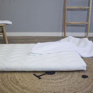 Kadolis - Matelas de Parc Aloe R 95x75x6 cm - Matelas Mousse avec Housse Amovible et Lavable - Certifié OekoTex - Fabriqué en Espagne