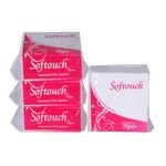 Softouch 2 Ply Tissue Paper Napkins 50 pcs. Each- Set of 4 (Multicolour)