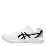 ASICS GEL Dedicate 8 Mens Padel Shoes Tennis White/Black 9.5 (44.5)