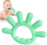 Baby Silicone Teething Toys, Food Grade Teethers for Babies 0-6 Months|6-12 Months, Fingers Teething Relief Infant Chew Toys, 3 4 5 Month Old Developmental Baby Boy Girl Toys Gifts