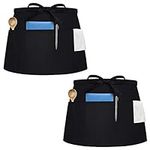 Syntus 2 Pack Server Aprons with 3 