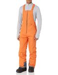 Arctix Men's Essential Insulated Bib Overalls, Burnt Ginger, Medium (32-34W * 32L)