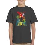 Cloud City 7 Mechanical Friend The Iron Giant Kid's T-Shirt Charcoal