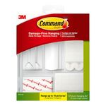 Command Picture Hanging Kit, Various Sized Picture Hanging Hooks and Strips To Hang Up To 15 Pictures, Indoor Use, Back to School Dorm Room Essentials, 1 Kit