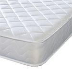 eXtreme comfort ltd The CoolTouch Essentials Darcy Diamond Basic White 18cm 3ft Single Spring Mattress. Great For Kids, Bunk Beds, Cabin Beds Etc.
