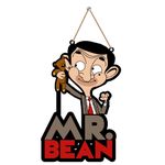 Mr. Bean Cartoon Wooden Wall Hanging With Quotes | Mdf Wooden Wall Hanger for Living Room | Bedroom | Office | Gift | Quotes Decor Item | Wall Hanging for Home Decoration