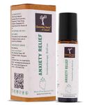 Anxiety Relief Aromatherapy Roll-on | Relieving Anxiety and Promoting Relaxation by Charming Aura | Sound Sleep | Crafted by Professional Aromatherapists | 10ml (Anxiety Relief Roll-on, Pack of 1)