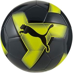 PUMA PRESTIGE ball, Ballons d'entraînement Mixte, Galactic Gray-Yellow Alert-Green Glare, 5
