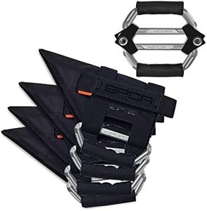 GPCA Metal Grab Handles for Jeep Wrangler 4xe, JL, JT, JK, Sport, Sahara, Rubicon and Gladiator 4DR/2DR 2007-2023 GP Grip PRO, Foldable Patented, 4+2 Packs, Billet Silver