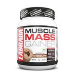Labrada Muscle Mass Gainer Powder(1 kg) (Chocolate) 2.2 lbs, Gain Weight, Post-Workout, 52gm Protein, 250g Carbs,1g Creatine, 500mg L-Glutamine,For 3 Servings