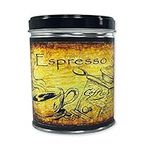 Espresso Scented Tin Candle, Up to 