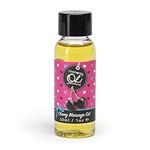 Lovehoney Oh! Cherry Kissable Massage Oil - Nourishing and Fast Acting - Vegetarian Friendly - 30 ml