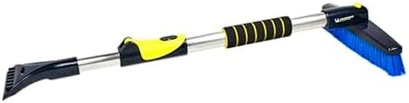 MICHELIN 2-in-1 ice scraper with snow brush, telescopic for the car, extendable, efficient and durable ice scraper with handy 90° rotating snow brush