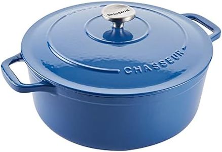 Chasseur Round French Oven, 26 cm / 5 Litre, Sky Blue - Made in France