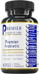 Premier Probiotic Caps, Full Spectrum, Beneficial Flora for Gastrointestinal Health, Promotes a Healthy intestinal Ecology, Non-Dairy Base (Milk-Free) and not Freeze-Dried, 30 Vegetarian Softgels