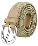 ZORO Men's Cotton Belt (Pack Of 1) (ZR-SCB35-27-BG_Beige)