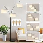 Dimmable Arc Floor Lamps for Living
